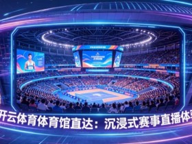 【球盟会】开云体育体育馆直达:沉浸式赛事直播体验