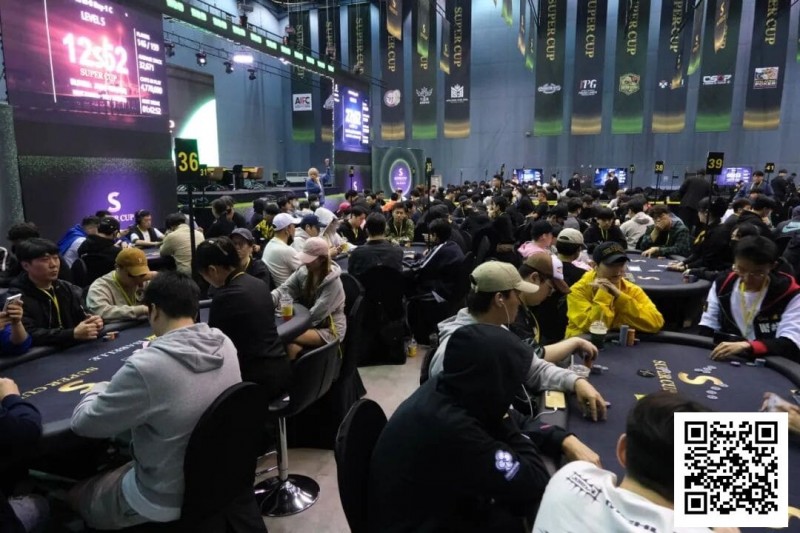 【EV扑克】Super Cup仁川站|神秘赏金赛638人参赛81人晋级;众多中国选手抵达仁川战场 主赛事即将开启!【球盟会】