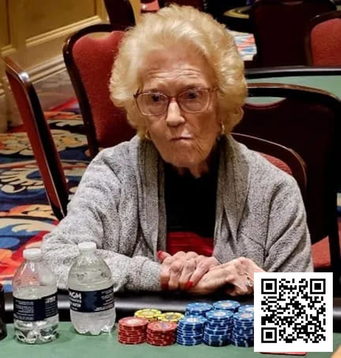 【EV扑克】扑克老奶奶高龄88岁，首次参加千人MTT竟一路打到第14名！【球盟会】