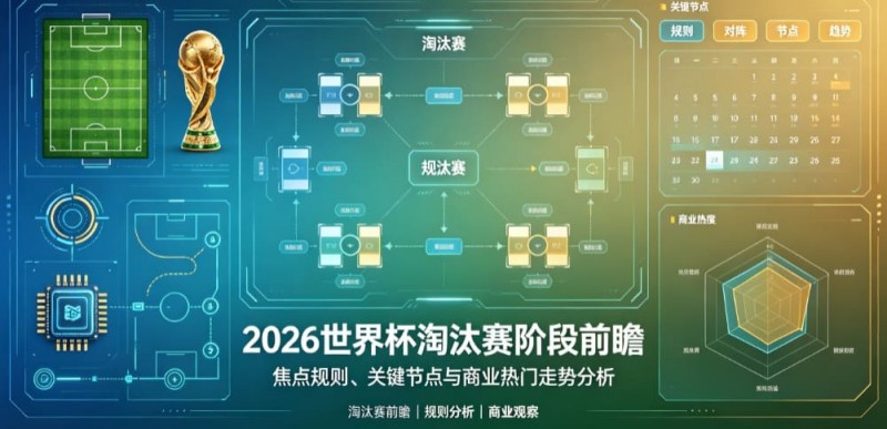 【球盟会】2026世界杯淘汰赛阶段前瞻:焦点规则、关键节点与商业热门走势分析
